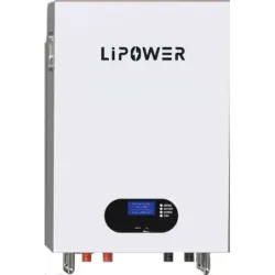 Акумулятор настінний LIPOWER LiFePO4 BT512200-СО155 10kWh, пакування пошкоджене, товар цілий.